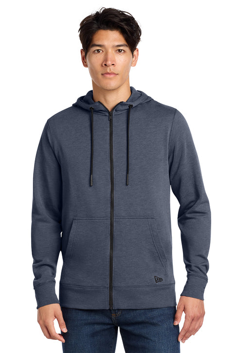 New Era® Tri-Blend Fleece Full-Zip Hoodie