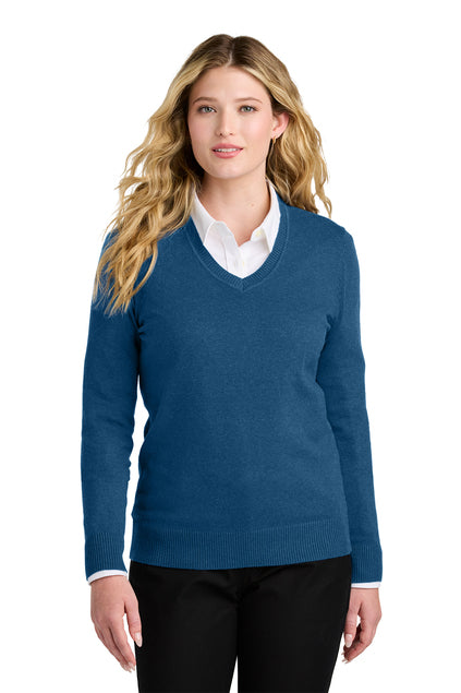 Port Authority® Ladies V-Neck Sweater