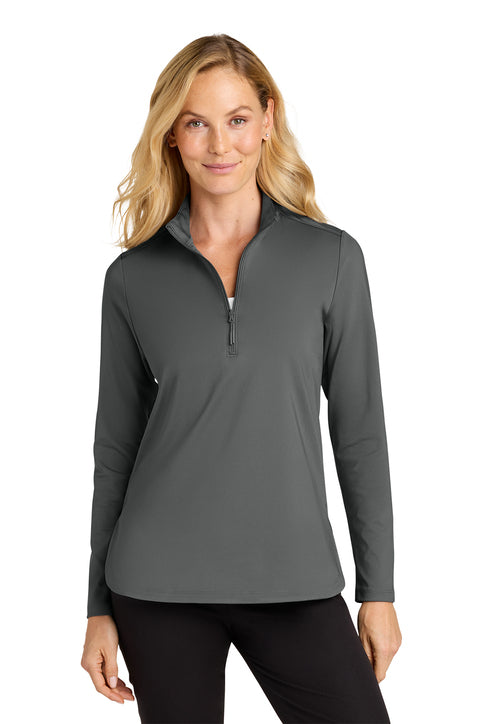 Port Authority® Women's C-FREE® Double Knit 1/4-Zip