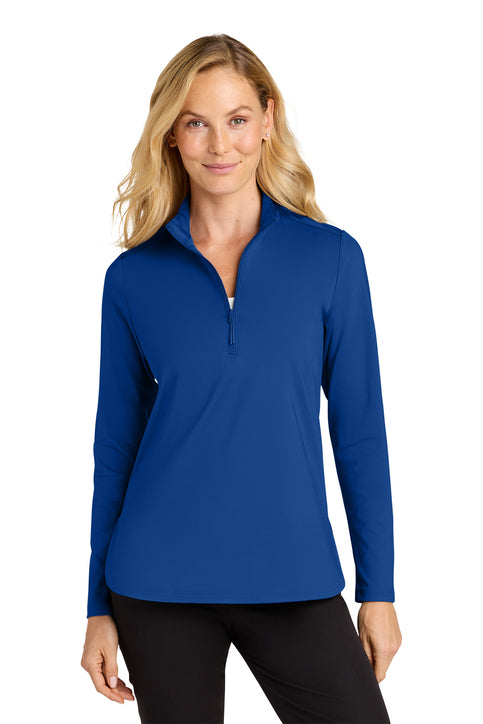 Port Authority® Women's C-FREE® Double Knit 1/4-Zip