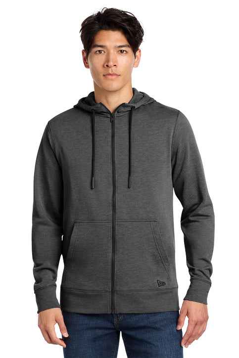 New Era® Tri-Blend Fleece Full-Zip Hoodie