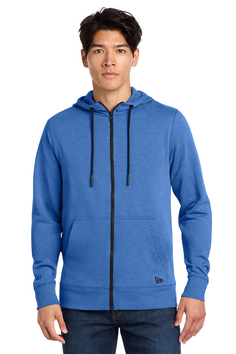 New Era® Tri-Blend Fleece Full-Zip Hoodie