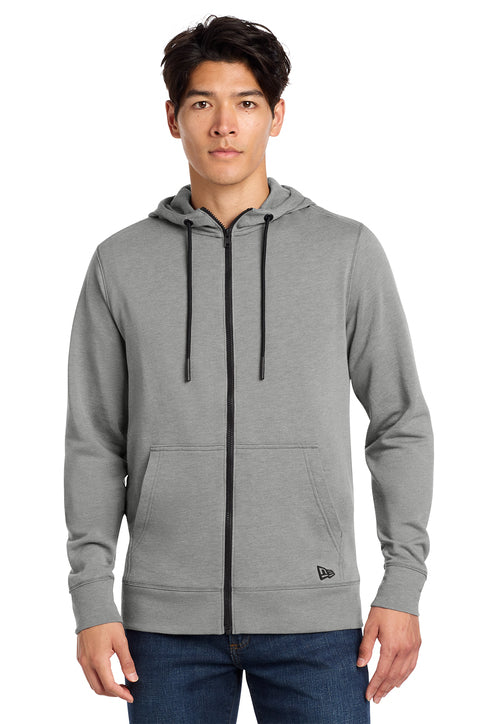 New Era® Tri-Blend Fleece Full-Zip Hoodie