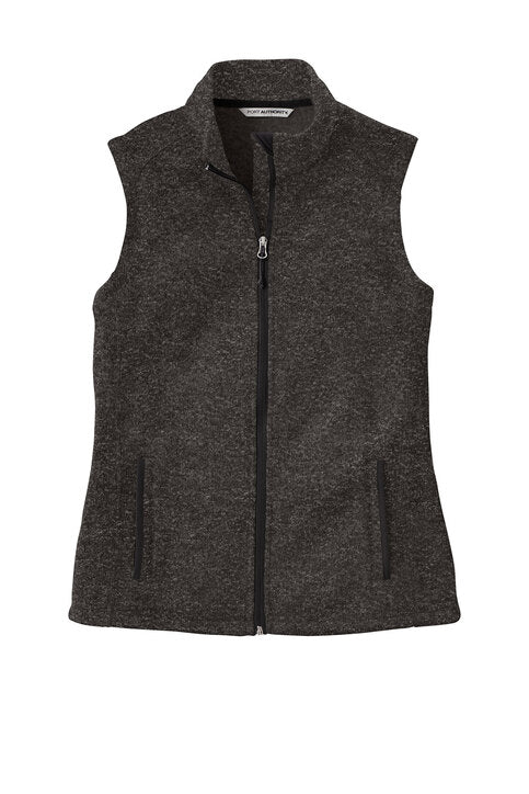 Port Authority® Women's Sweater Fleece Vest
