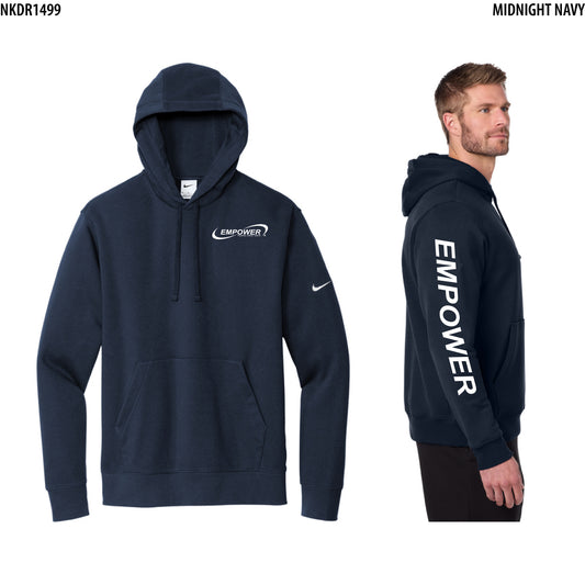Nike Club Fleece Sleeve Swoosh Pullover Hoodie