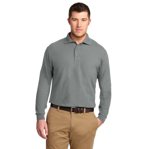 Port Authority® Silk Touch™ Long Sleeve Polo