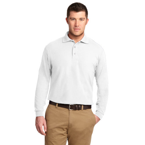 Port Authority® Silk Touch™ Long Sleeve Polo