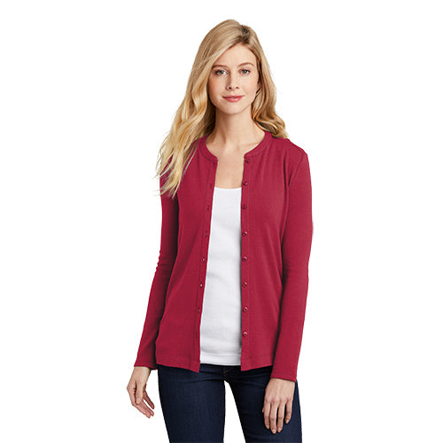 Port Authority® Ladies Concept Stretch Button-Front Cardigan